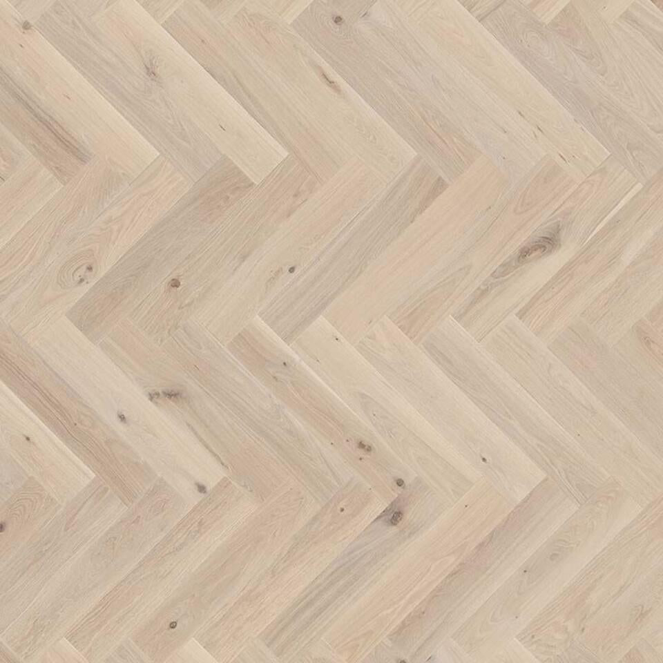 Eg Lime Stone (Herringbone) Segno - Trægulv - Tarkett