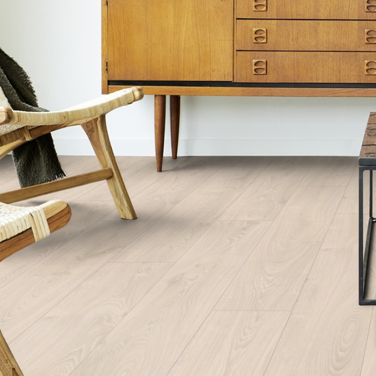 Tarkett - Woodstock Soundlogic - Swinley Oak Beige - Laminatgulv
